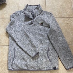L.L bean grey fleece